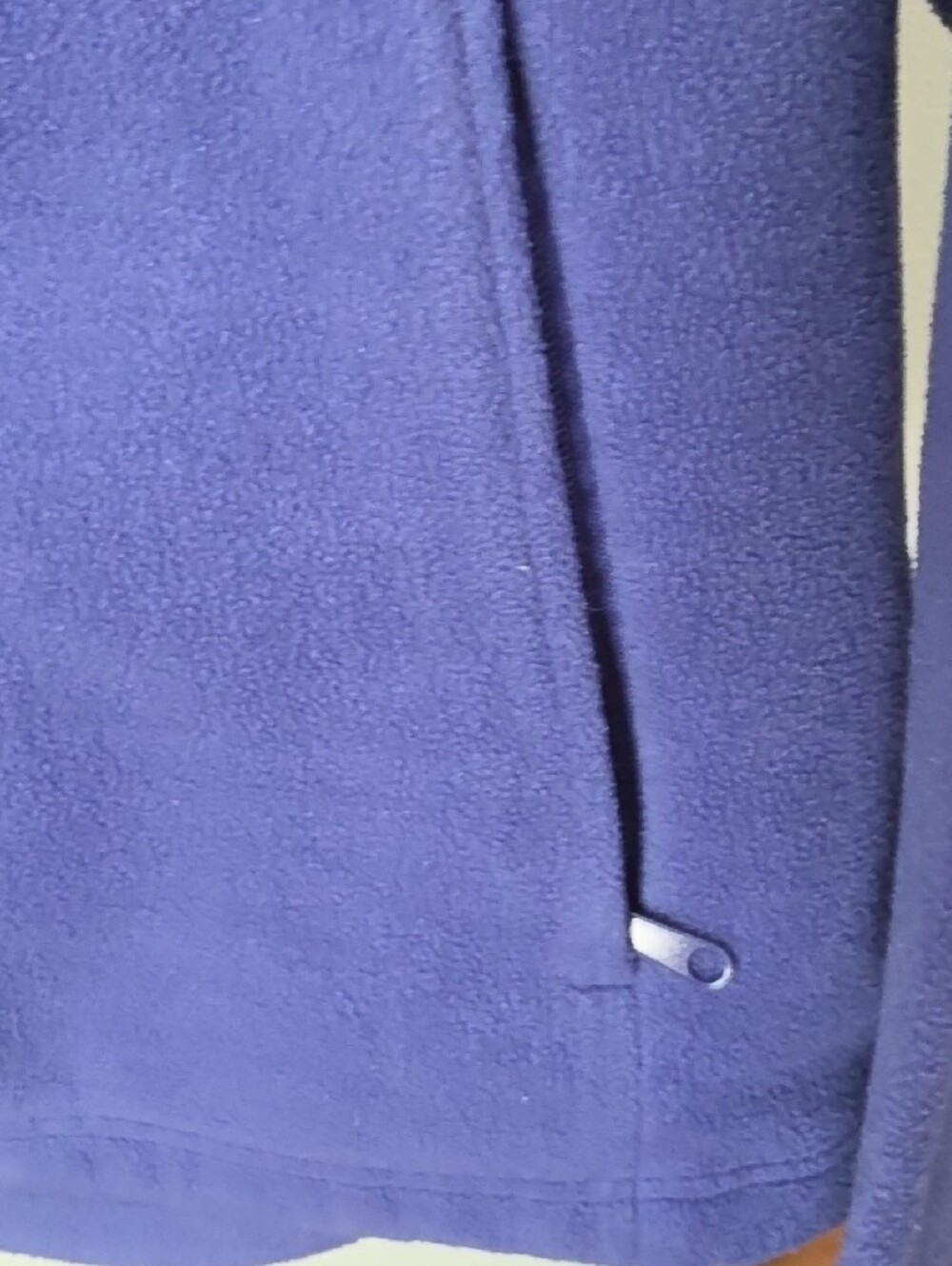 Columbia Women's Deep Purple Full-Zip Fleece Jacket XL - Picture 5 of 13